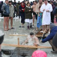 ВИШГОРОД. На свято Богоявлення благочинний благочинний звершив чин освячення води на Київському водосховищі